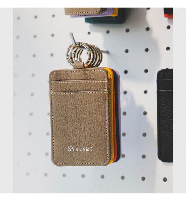 BEAMS「カードケース キーホルダー 2」|キーケース|BEIGE