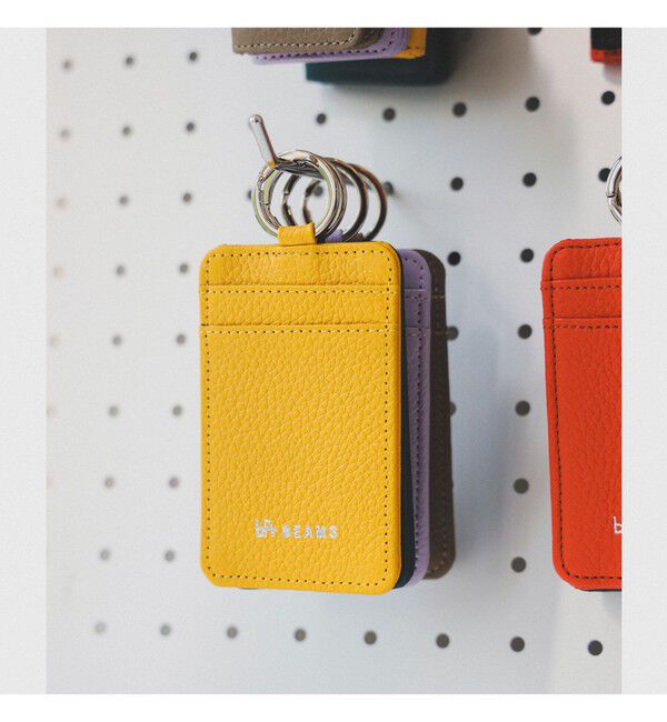 BEAMS「カードケース キーホルダー 2」|キーケース|YELLOW