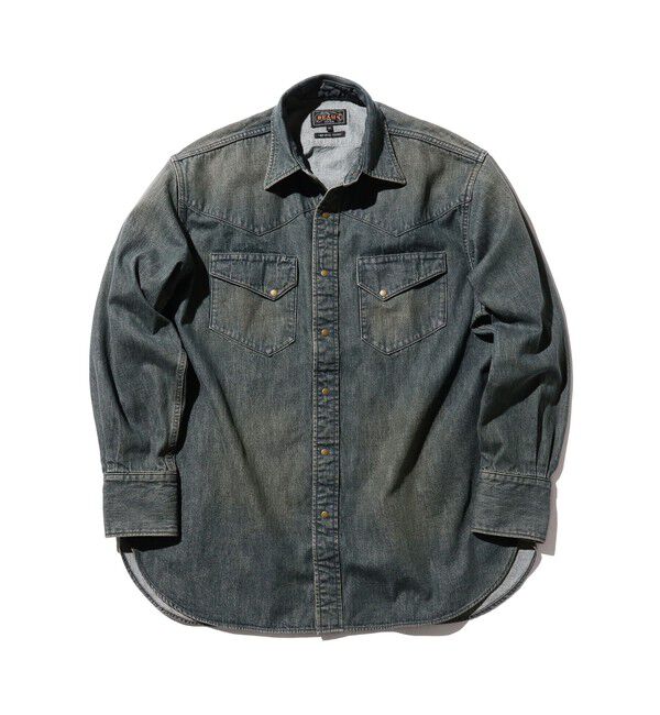 BEAMS PLUS「ダブルダイ デニム ウエスタン シャツ」|シャツ・ブラウス|USED