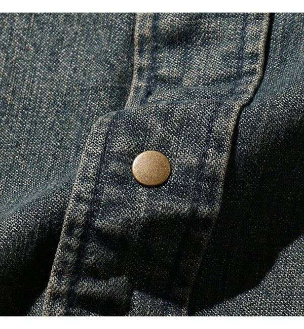 BEAMS PLUS「ダブルダイ デニム ウエスタン シャツ」|シャツ・ブラウス|