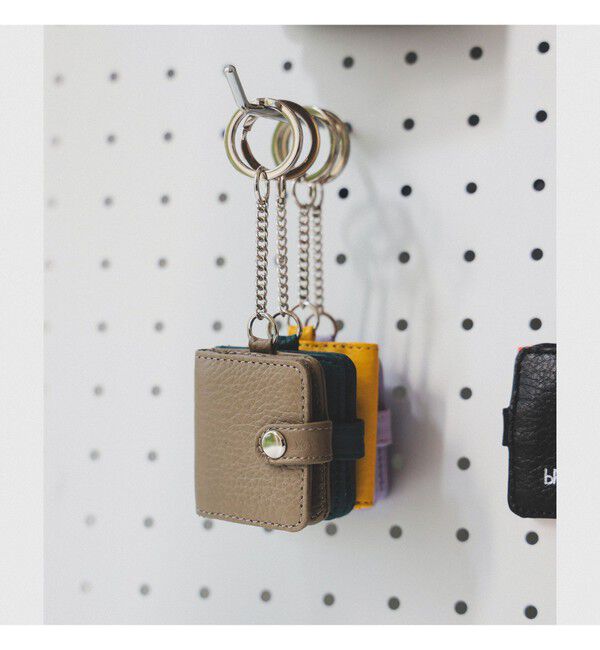 BEAMS「フォト カードケース キーホルダー」|キーケース|BEIGE