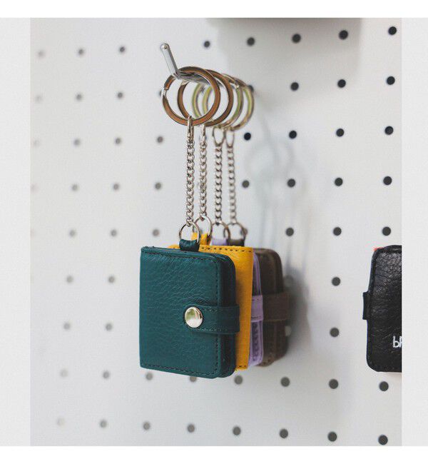 BEAMS「フォト カードケース キーホルダー」|キーケース|GREEN