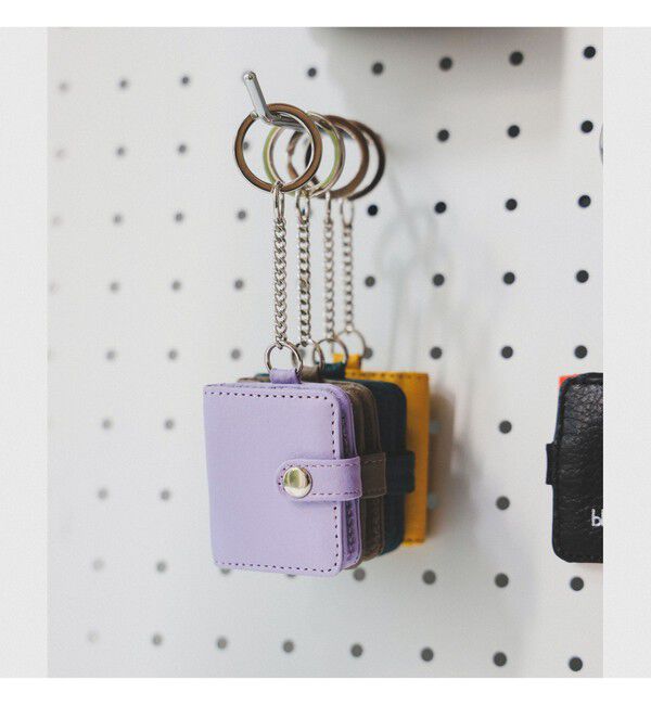 BEAMS「フォト カードケース キーホルダー」|キーケース|LAVENDER