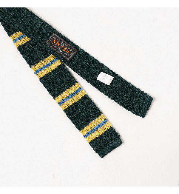 BEAMS PLUS「シルク ニット タイ ストライプ 」|ネクタイ・蝶ネクタイ|