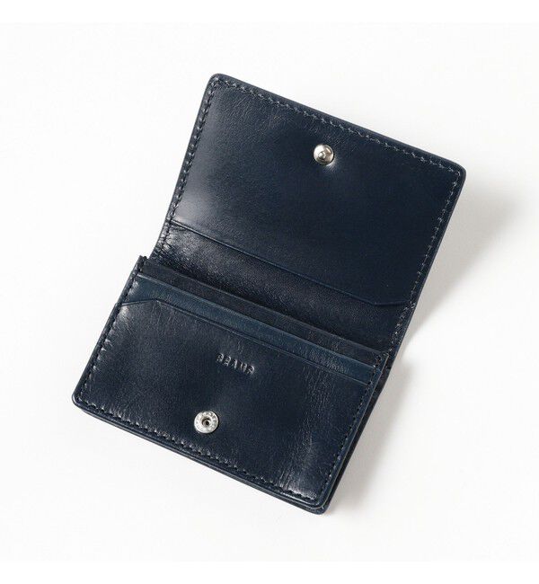 BEAMS「2つ折り レザー カードケース」|財布|
