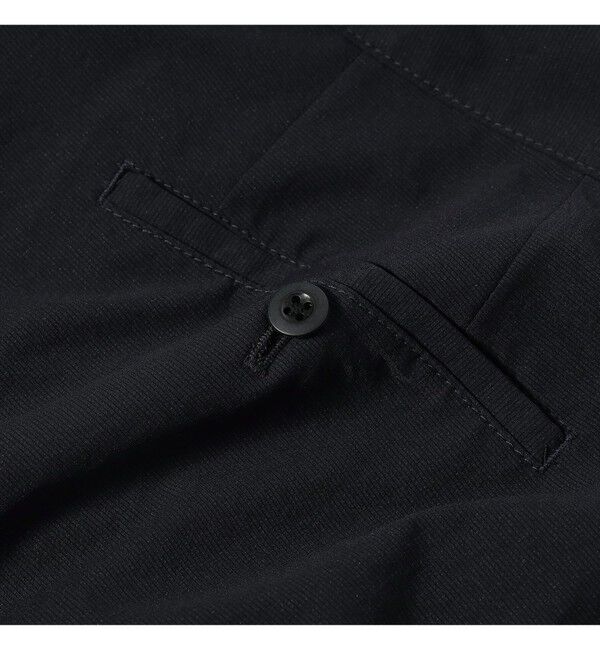 BEAMS「メッシュライク 2プリーツ テーパード スラックス」|チノ|