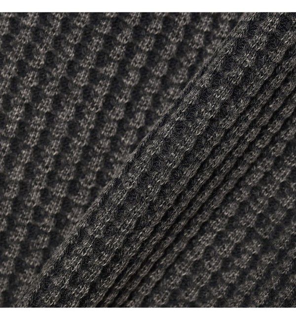 BEAMS「【別注】Champion / Big Waffle Long Sleeve Shirt」|Tシャツ・カットソー|