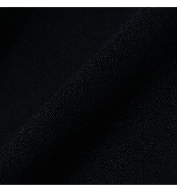 BEAMS「ワイドショートフィット 12ゲージ スリットニット」|ニット・セーター|