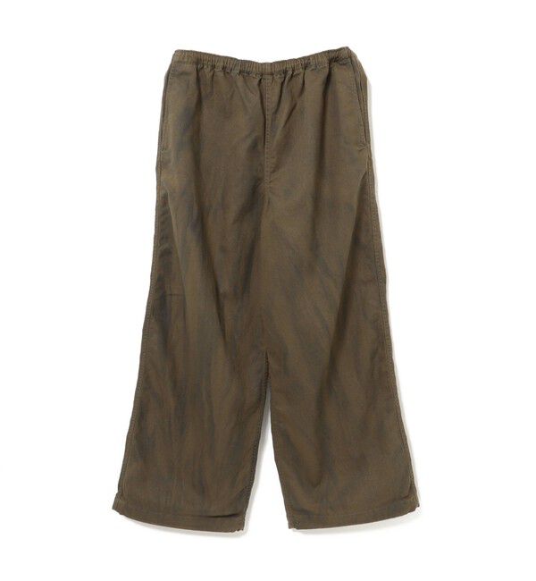 BEAMS「ワイド ダスティー イージーパンツ」|チノ|