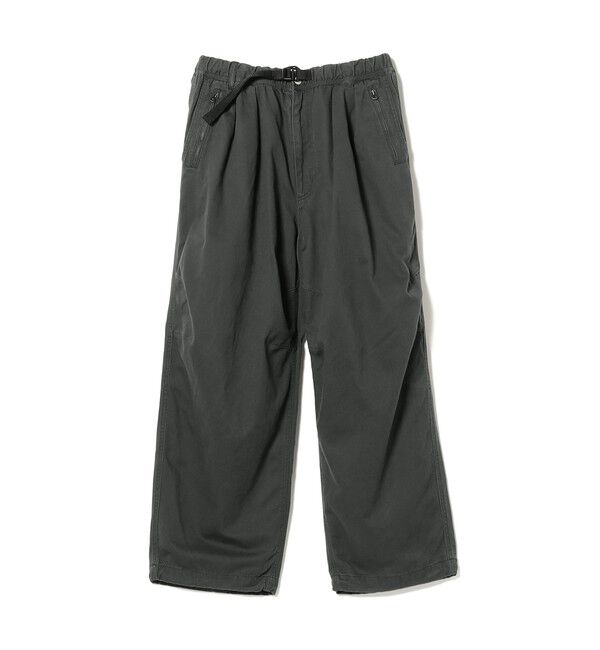 BEAMS「２プリーツ バルーン チノパンツ」|チノ|