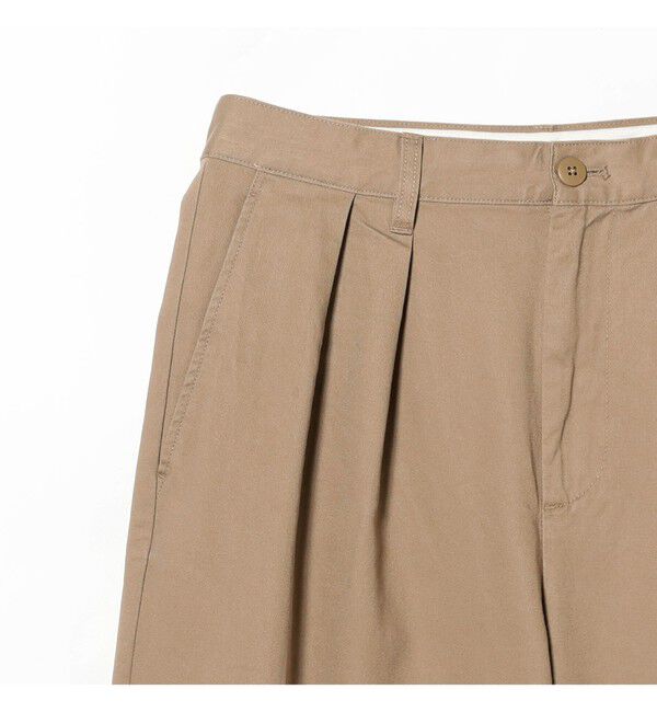 BEAMS「ニュー ワイドチノ パンツ」|チノ|