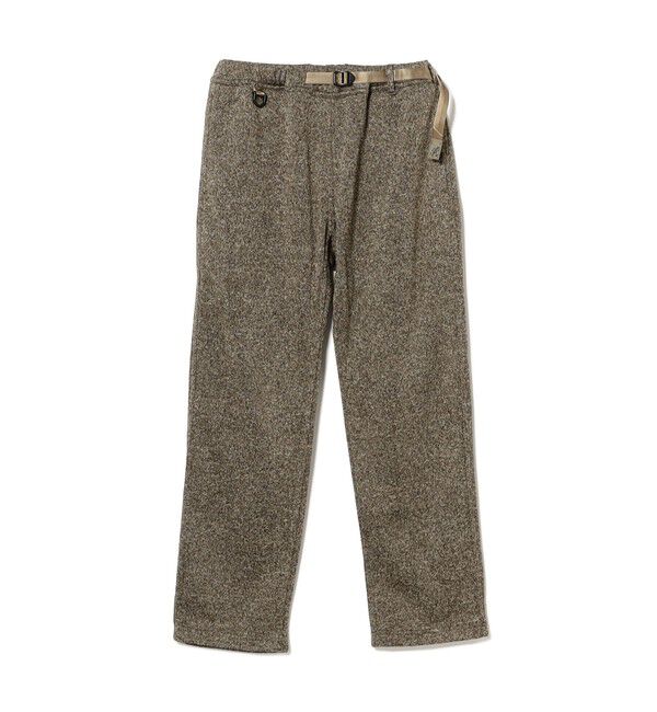 BEAMS「【別注】Gramicci / ボンディング ニット フリースパンツ」|チノ|
