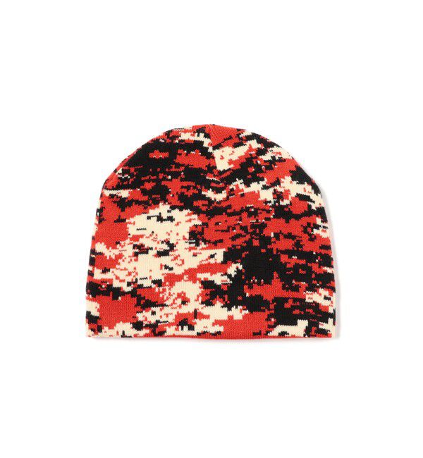 BEAMS「デジタル カモフラージュ ワッチキャップ」|キャップ・キャスケット|