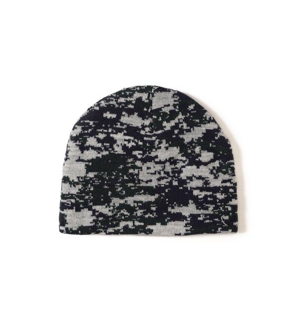 BEAMS「デジタル カモフラージュ ワッチキャップ」|キャップ・キャスケット|