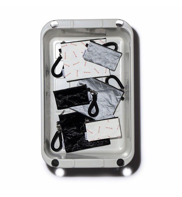 BEAMS「モノグラム ポーチ XS」|ポーチ|