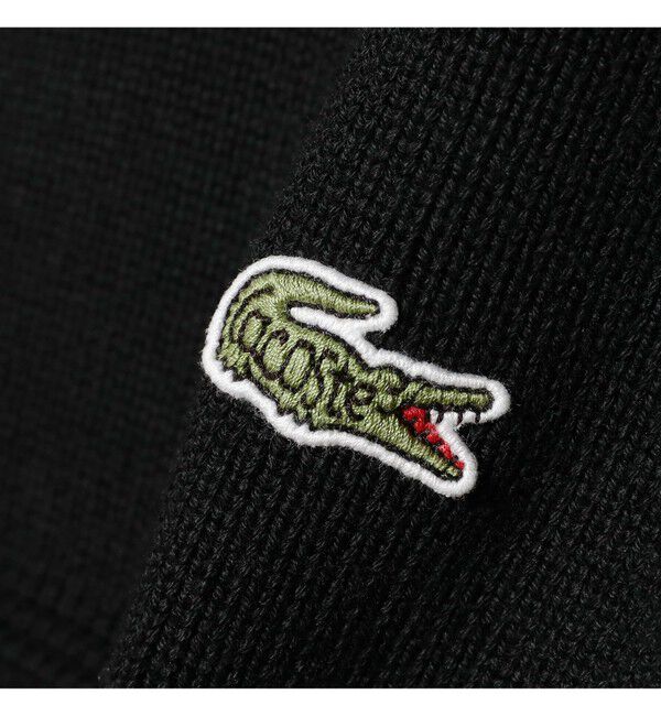 BEAMS「【別注】LACOSTE / ジップ カーディガン」|ニット・セーター|