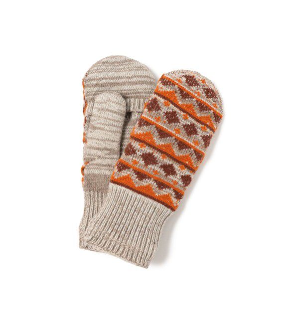 BEAMS PLUS「Rag Mitten」|手袋|BEIGE