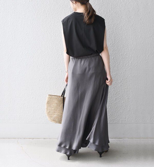 SHIPS for women「レーヨンシルクマーメイドロングスカート◇」|スカート|
