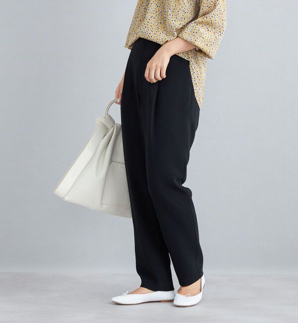 SHIPS for women「〈手洗い可能〉トリアセテートテーパードパンツ」|その他|