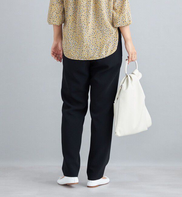 SHIPS for women「〈手洗い可能〉トリアセテートテーパードパンツ」|その他|