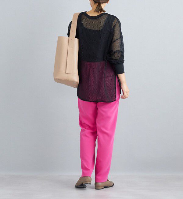 SHIPS for women「〈手洗い可能〉トリアセテートテーパードパンツ」|その他|