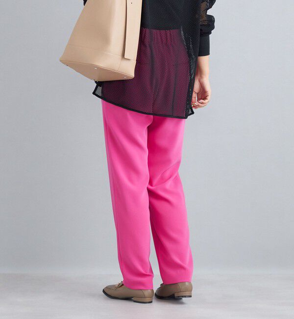 SHIPS for women「〈手洗い可能〉トリアセテートテーパードパンツ」|その他|