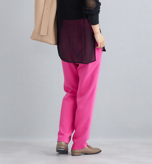 SHIPS for women「〈手洗い可能〉トリアセテートテーパードパンツ」|その他|