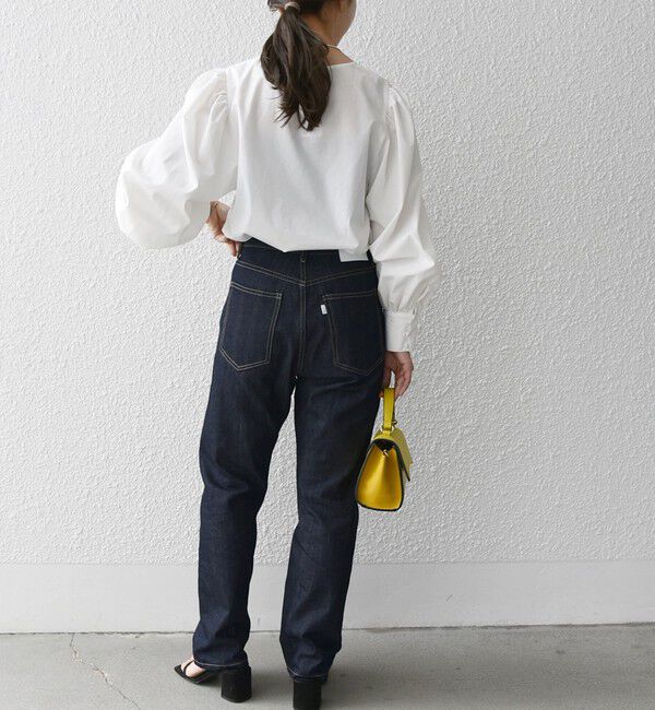 SHIPS any「SHIPS any: ハイライズ デニムパンツ［SHIPS any DENIM］」|デニム|