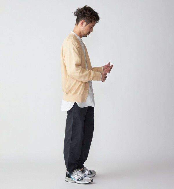 SHIPS「SHIPS: コットン/リネン サマーニット シアー Vカーディガン」|カーディガン|