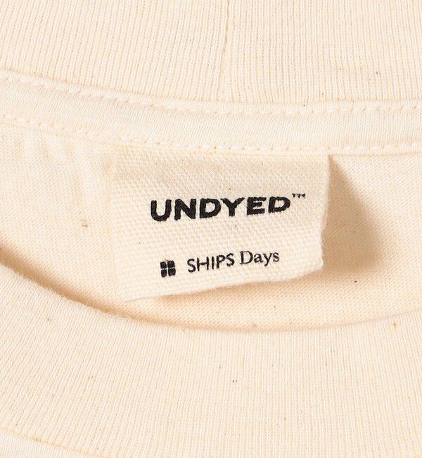 SHIPS Days「SHIPS Days: UNDYED SALLY FOX オーガニック Tシャツ」|Tシャツ・カットソー|