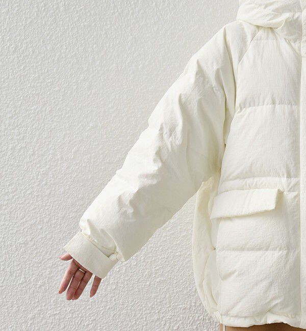 SHIPS any「SHIPS any: フーディ ショート ダウン ジャケット」|ダウン|