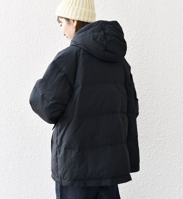 SHIPS any「SHIPS any: フーディ ショート ダウン ジャケット」|ダウン|