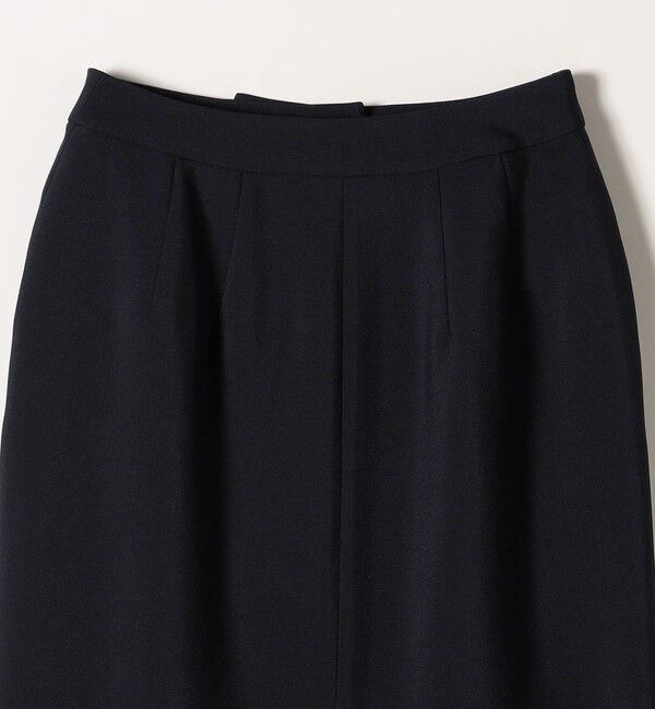 SHIPS any「SHIPS any:〈洗濯機可能〉ダブルクロス Iライン タック スカート［NAVY BLUE］」|スカート|