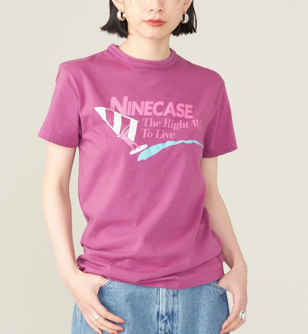 SHIPS for women「SHIPS NINE CASE:YACHT TEE」|Tシャツ・カットソー|パープル
