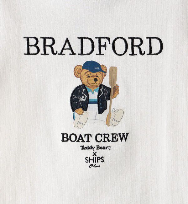 SHIPS Colors 「SHIPS Colors:TeddyBear(R) プリント&ステッチ TEE(80~150cm)◇」|Tシャツ・カットソー|