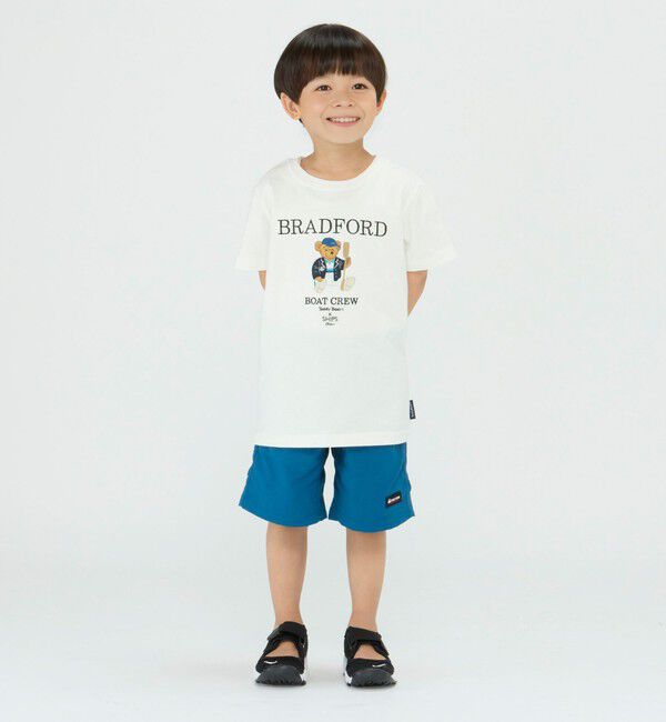 SHIPS Colors 「SHIPS Colors:TeddyBear(R) プリント&ステッチ TEE(80~150cm)◇」|Tシャツ・カットソー|
