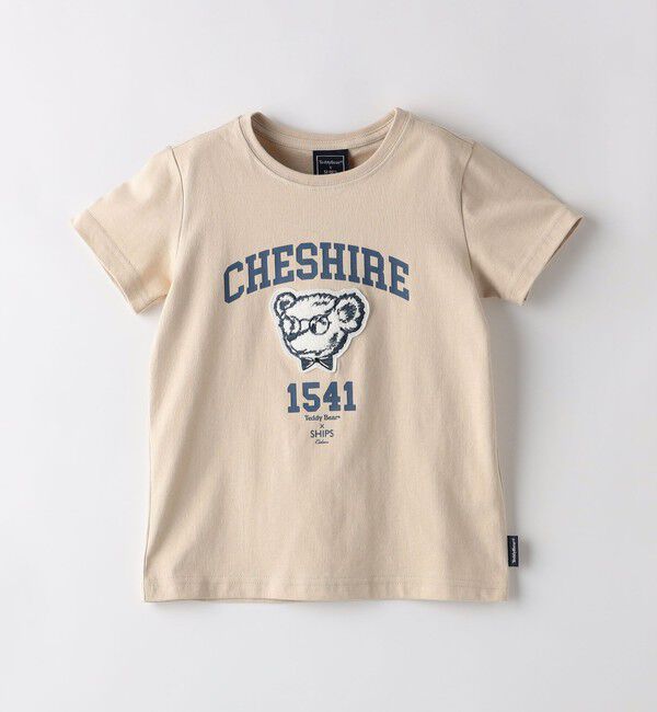 SHIPS Colors 「SHIPS Colors:TeddyBear(R) プリント&ステッチ TEE(80~150cm)◇」|Tシャツ・カットソー|