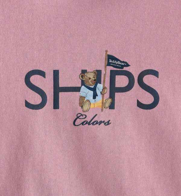 SHIPS Colors 「SHIPS Colors:TeddyBear(R) プリント&ステッチ TEE(80~150cm)◇」|Tシャツ・カットソー|