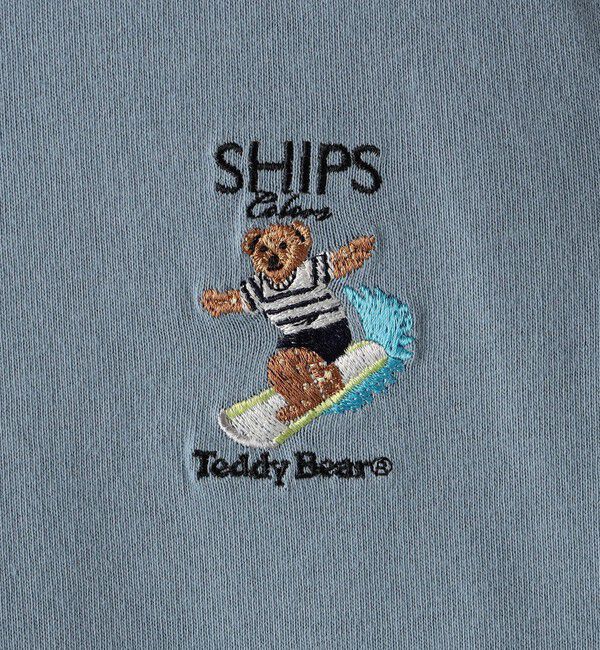 SHIPS Colors 「SHIPS Colors:TeddyBear(R) プリント&ステッチ TEE(80~150cm)◇」|Tシャツ・カットソー|