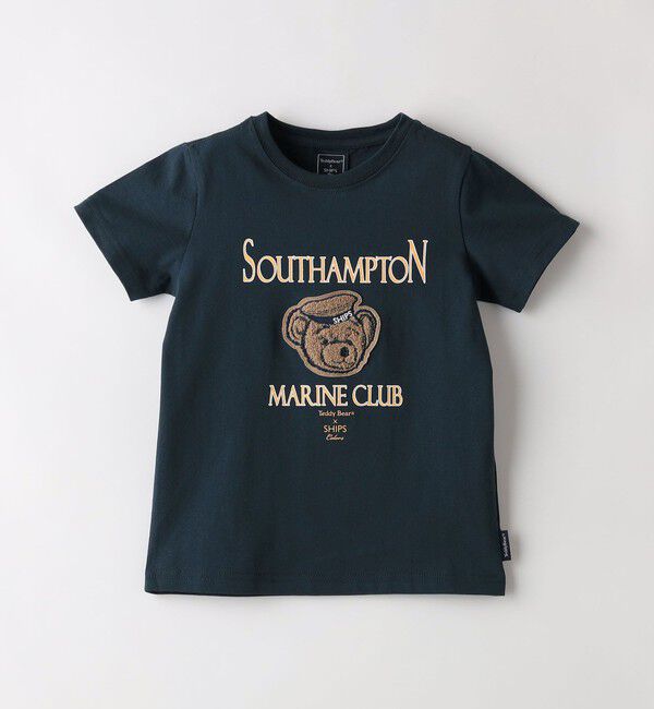 SHIPS Colors 「SHIPS Colors:TeddyBear(R) プリント&ステッチ TEE(80~150cm)◇」|Tシャツ・カットソー|