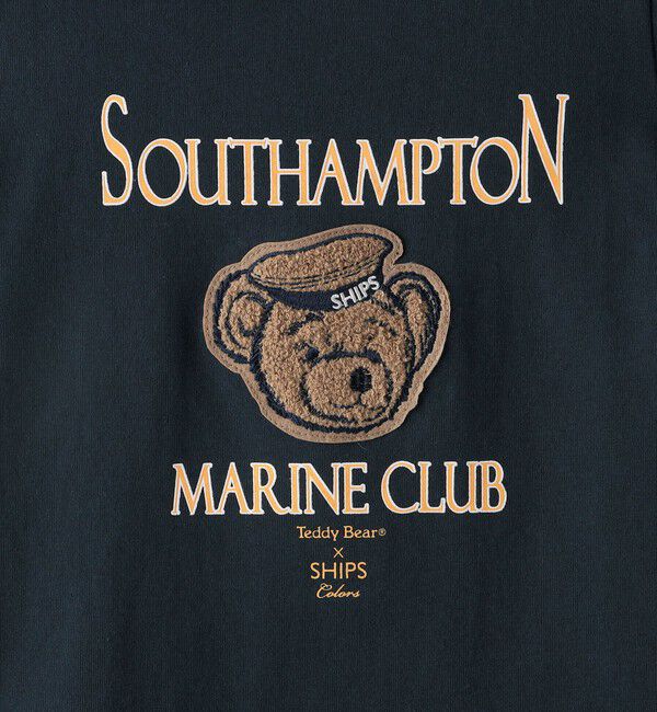 SHIPS Colors 「SHIPS Colors:TeddyBear(R) プリント&ステッチ TEE(80~150cm)◇」|Tシャツ・カットソー|