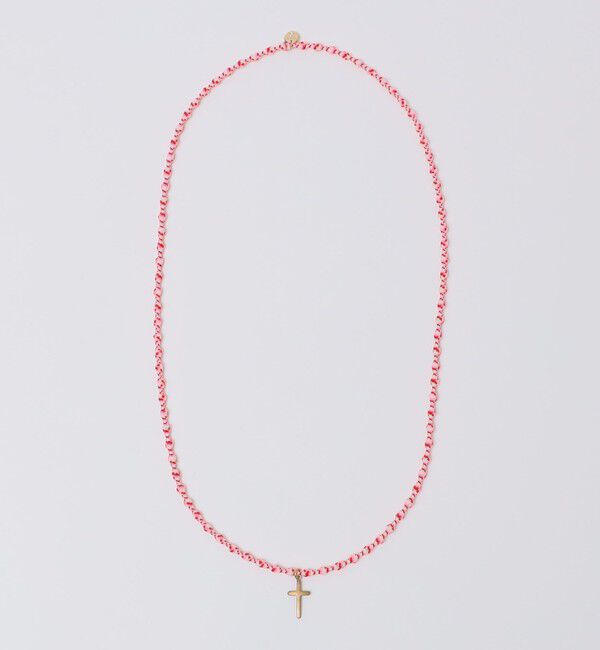 SHIPS「【WEB限定/SHIPS別注】OJO DE MEX: フェイクストーン ネックレス」|ネックレス|