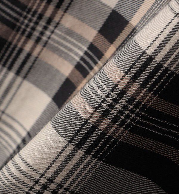 SHIPS any「SHIPS any:〈洗濯機可能〉ペール チェック ヨーク フリル ワンピース」|ワンピース|