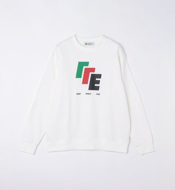 SHIPS「City Ambient Products: プリント クルーネック スウェット」|スウェット・ジャージ|