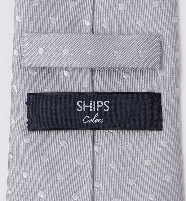 SHIPS Colors 「SHIPS Colors:シルバー ツイル ドット タイ 2◇」|ネクタイ・蝶ネクタイ|