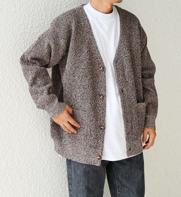 SHIPS any「SHIPS any: 〈手洗い可能〉メランジ カラー ミックス リラックス カーディガン◇」|カーディガン|