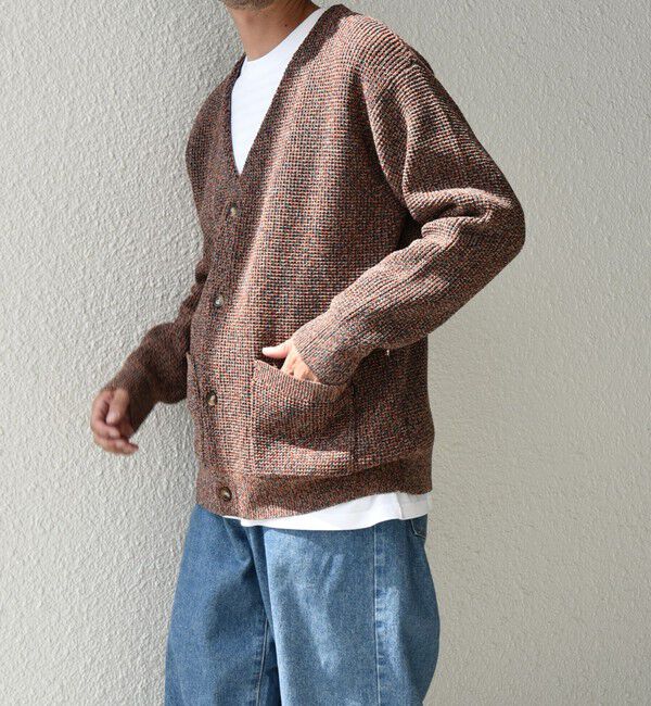 SHIPS any「SHIPS any: 〈手洗い可能〉メランジ カラー ミックス リラックス カーディガン◇」|カーディガン|