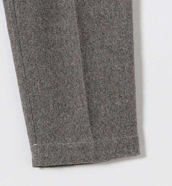 SHIPS any「SHIPS any:〈洗濯機可能〉ウールライク カーブ タック パンツ」|その他|