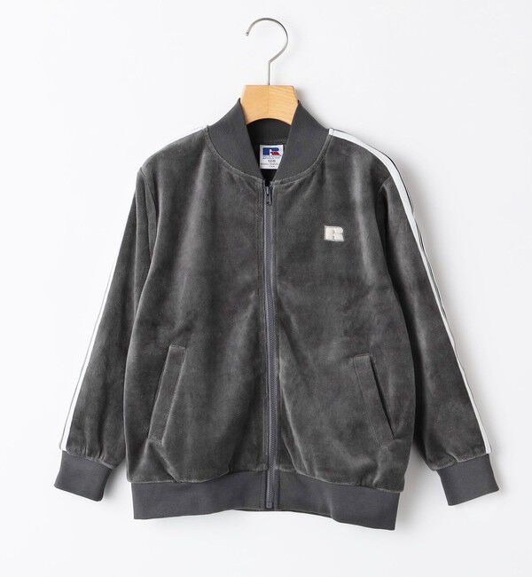 SHIPS KIDS「【SHIPS KIDS別注】RUSSELL ATHLETIC:140～160cm/トラックジャケット」|パーカー|グレー