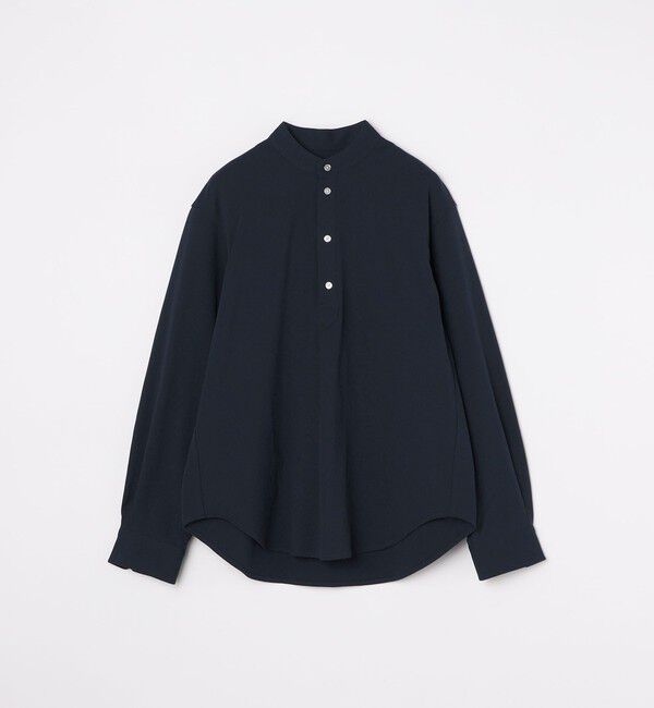 SHIPS any「SHIPS any: SORONA(R) ストレッチ ジャージー バンドスキッパー プルオーバー シャツ◇」|シャツ・ブラウス|